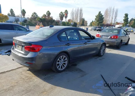 2016 BMW 320I from USA, damaged, VIN WBA8A9C55GK616557